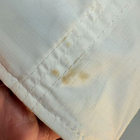 Callaway White Silver Hat Cap Other Hook &Loop Strap-Back OSFA 100% Polyester - Picture 9 of 14